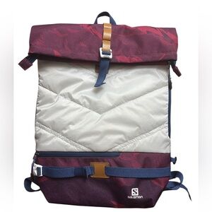 SALOMON SKI LOFT 10L WATERPROOF BACKPACK 
PURPLE BLUE